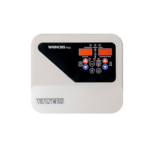 Incalzitor electric din inox pentru saune Waincris PALO 8kW cu panou exterior - imagine 2