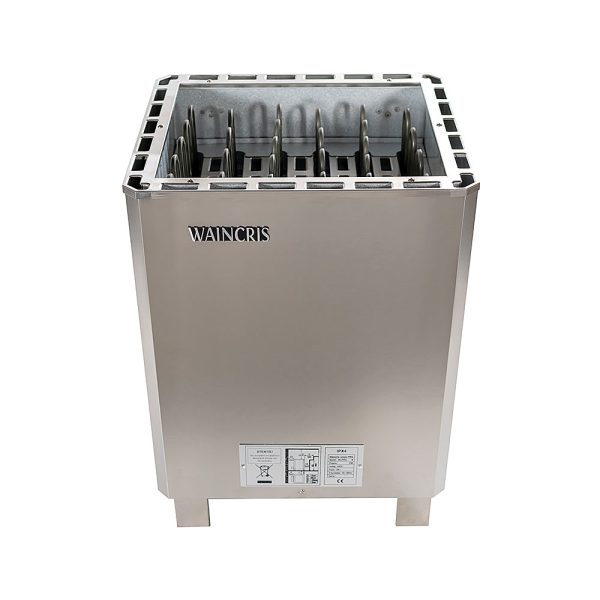 Incalzitor inox, soba sauna sauna publica Waincris Lampo PRO 14,1kW - imagine 2