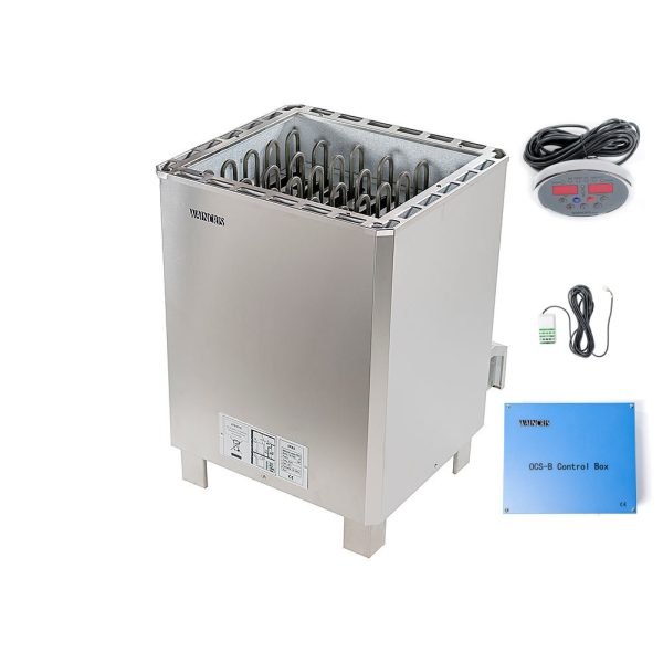 Incalzitor inox, soba sauna sauna publica Waincris Lampo PRO 14,1kW